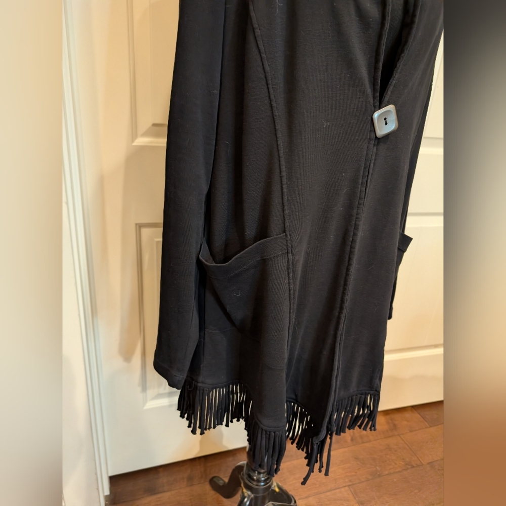 Barbara Lesser Fringe Cardigan - Picture 3 of 7